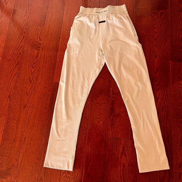 Fear of God- Beige Jersey Lounge Pants - Picture 1 of 2